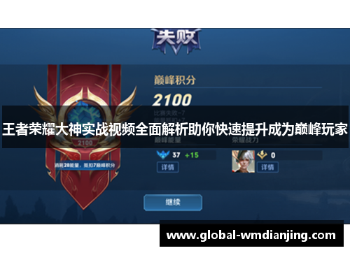 王者荣耀大神实战视频全面解析助你快速提升成为巅峰玩家